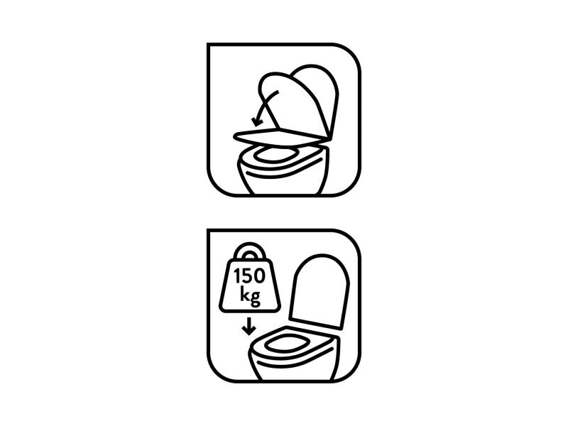 baliv WC-Sitz Carduma II Absenkautomatik Polyresin Strand Toilettendeckel 78cm - 4007873891267