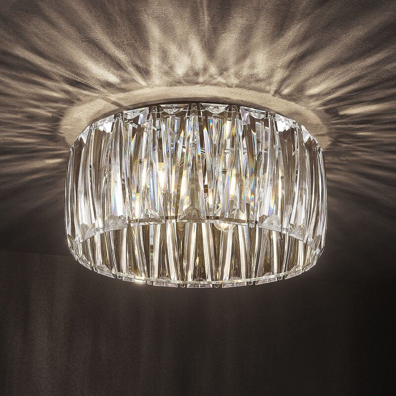 Lindby Sofia Deckenlampe Deckenleuchte Lampe Leuchte 4-flm E14 transparent chrom - 4251911708165