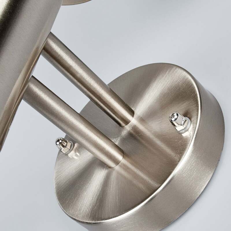 Lindby Außenwandleuchte Nada Edelstahl Gartenlampe Bewegungsmelder IP44 E27 LED - 4251096510867