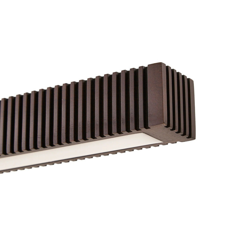 Lucande LED-Kronleuchter Emara Eiche dunkel 115 cm dimmbar CCT 3000-6000 K - 4255830900778