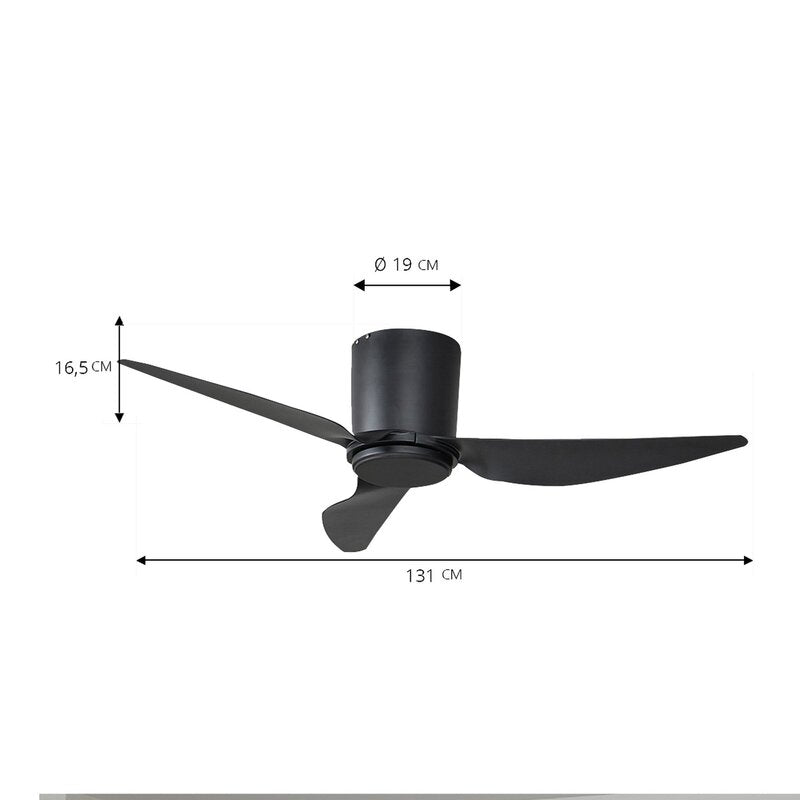 Lindby Aulo Deckenventilator Ventilator Lüfter Deckenlampe Deckenleuchte Licht - 4251911780017