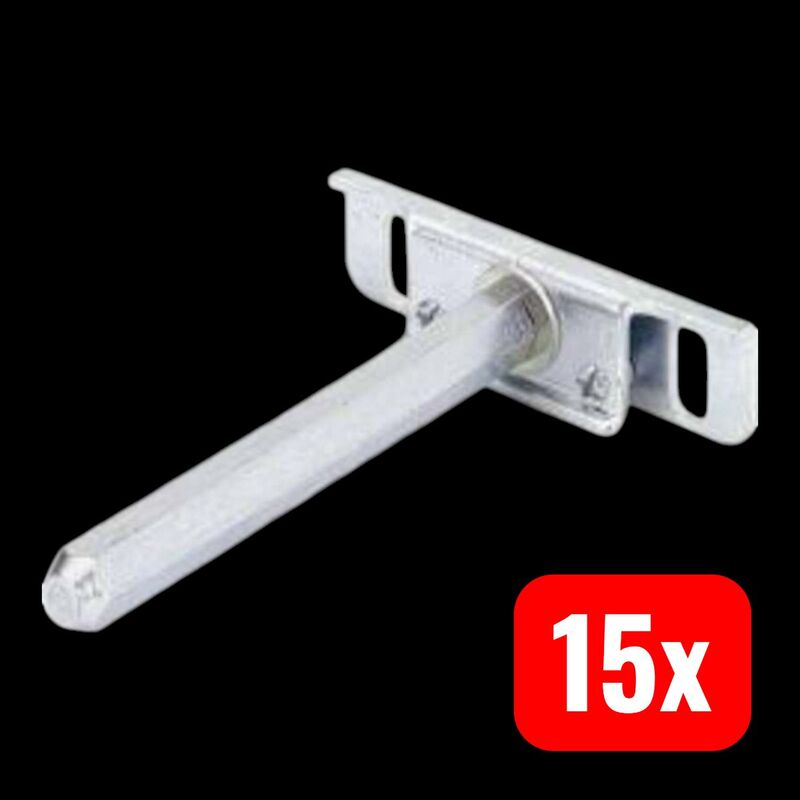 Regalbodenträger Titan STA Verz. Verdeckte Mont. Hettich Vpe:20 - 4023149797132