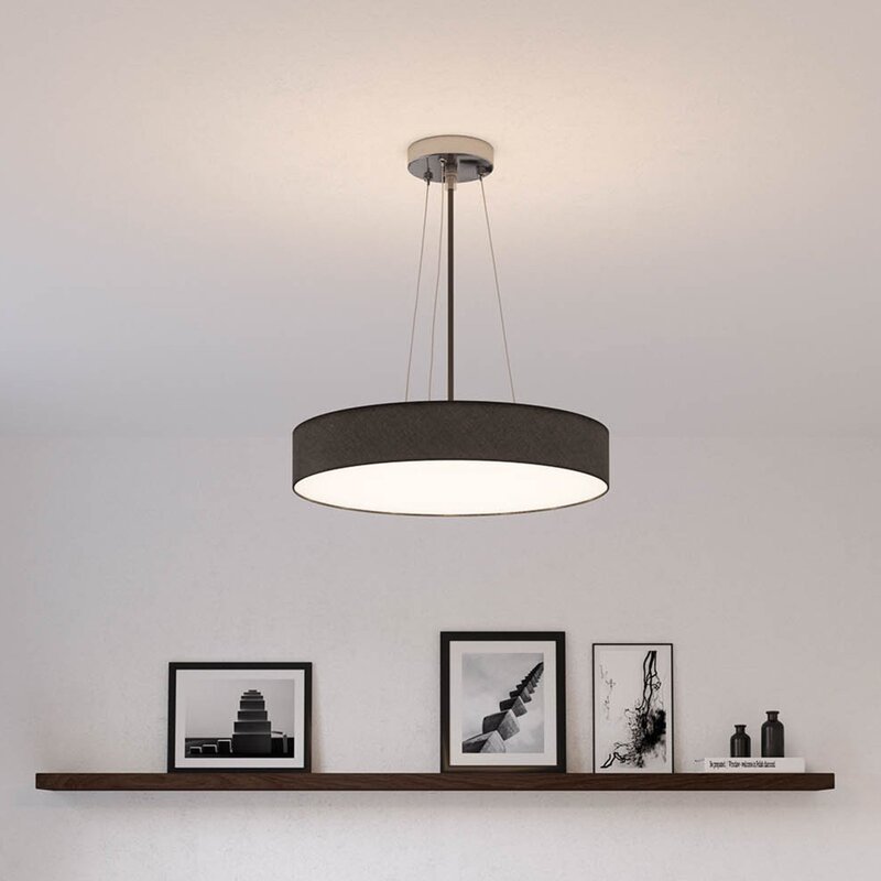 Smartwares Deckenlampe Mia Deckenlampe Lampe Leuchte E27 schwarz Ø 60 cm - 8711387171482