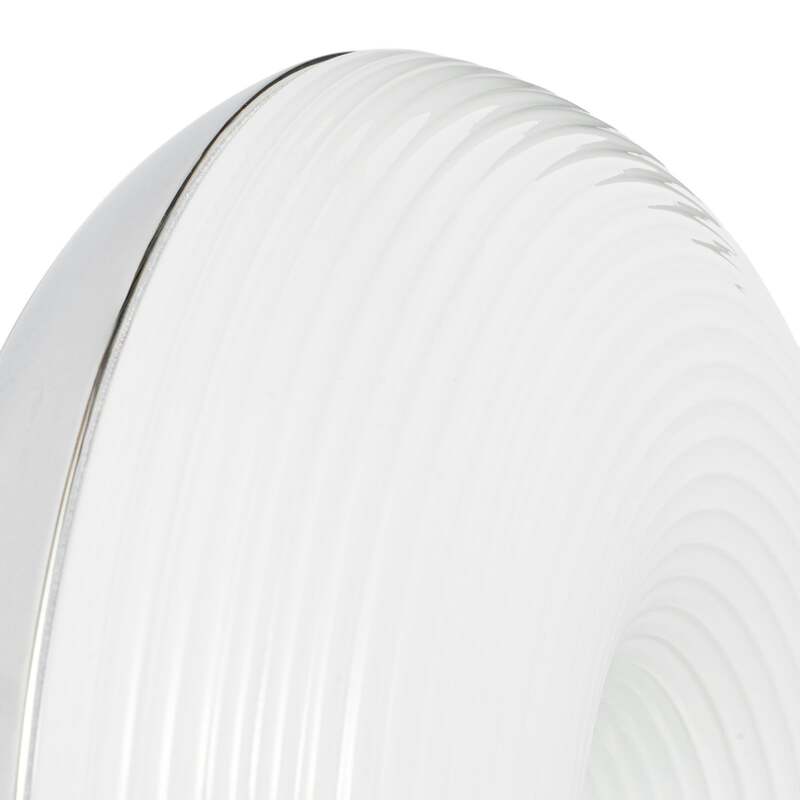 Lindby Tischleuchte Wandlampe Lampe LED Fjora weiß chrom dimmbar - 4255830905513