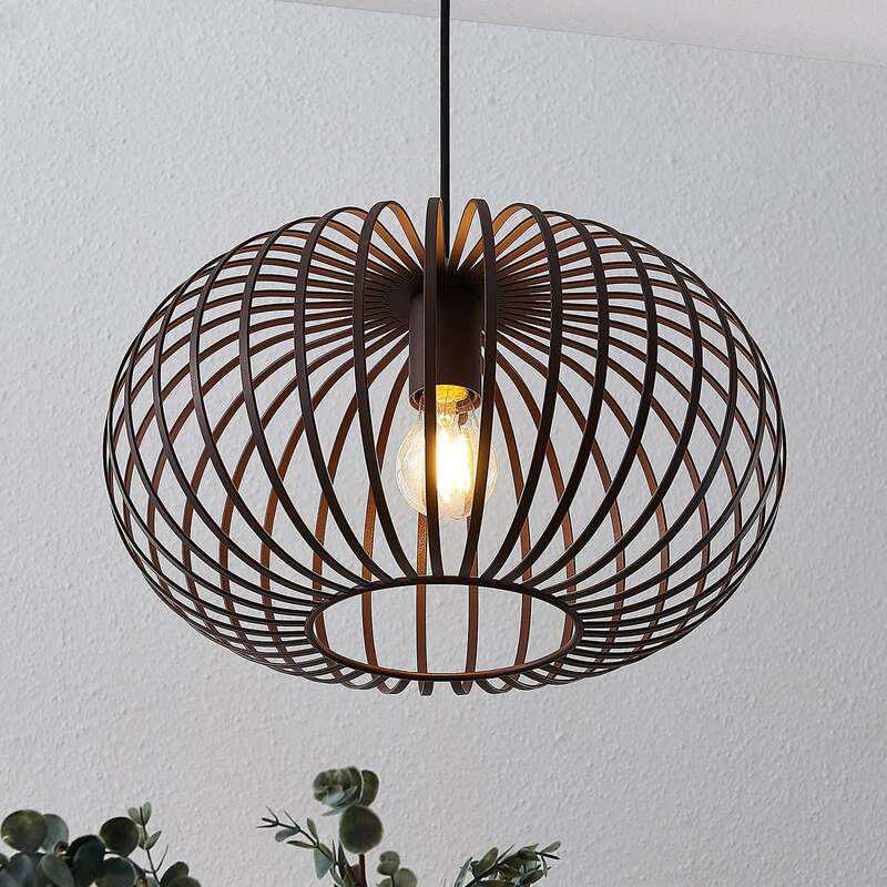 Lindby Nahele Hängeleuchte Pendelleuchte Deckenlampe Leuchte Lampe Käfig LED - 4251096581942