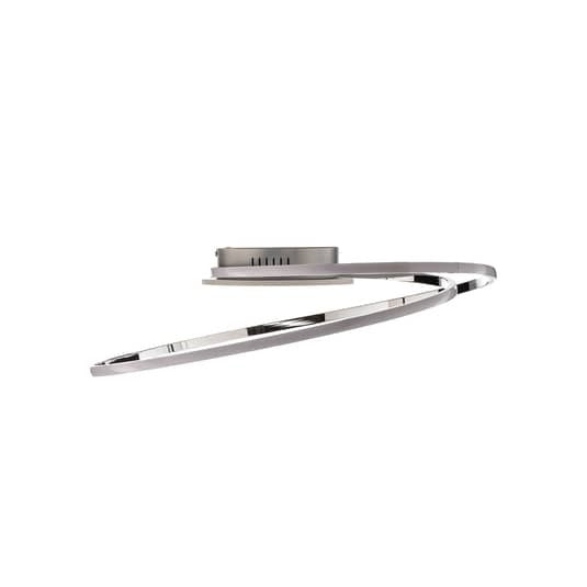 Lindby Deckenleuchte Deckenlampe LED chrom Leuchte Lampe dimmbar warmweiß 60832 - 4251911746594