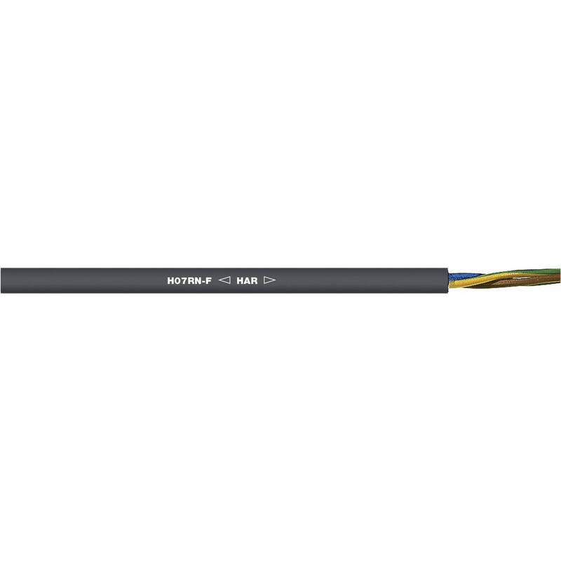 LAPP 1600118/1 Gummischlauchleitung H07RN-F 3 G 2.5 mm² Schwarz Meterware - 2050000193903