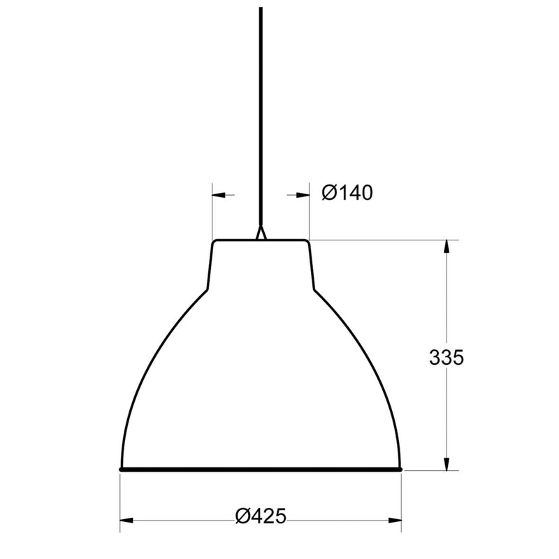 Aluminor Hängeleuchte Hängelampe Deckenlampe Deckenlicht Leuchte Industriestil - 3131130360065