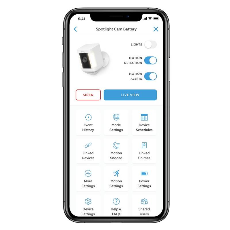 RING Überwachungskamera Sicherheitskamera Cam Plus WLAN SIEHE TEXT/FOTO - 0840268988586