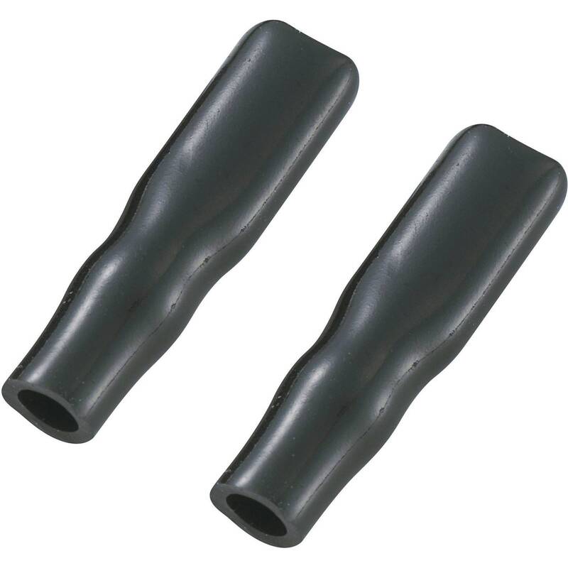 TRU COMPONENTS Isolierhülse Schutzkappe Flachstecker 4.8 mm Schwarz 400 Stück - 2050004878691