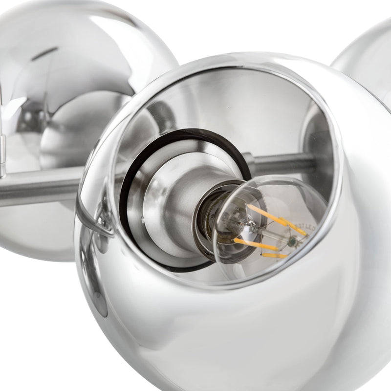NOWA Glas-Pendelleuchte Pilar Hängelampe Pendellampe achtflammig rauchgrau E27 - 4048194058366