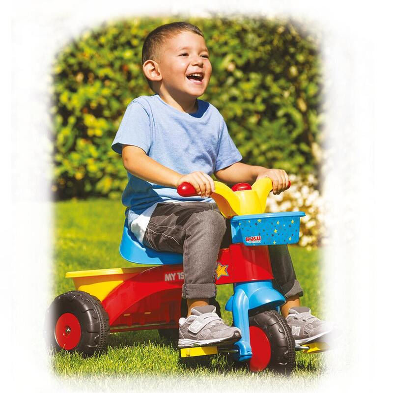 Dolu Dreirad Lernspielzeug Kinderdreirad rot Modell 7006 für Kleinkinder 50cm - 8690089070067