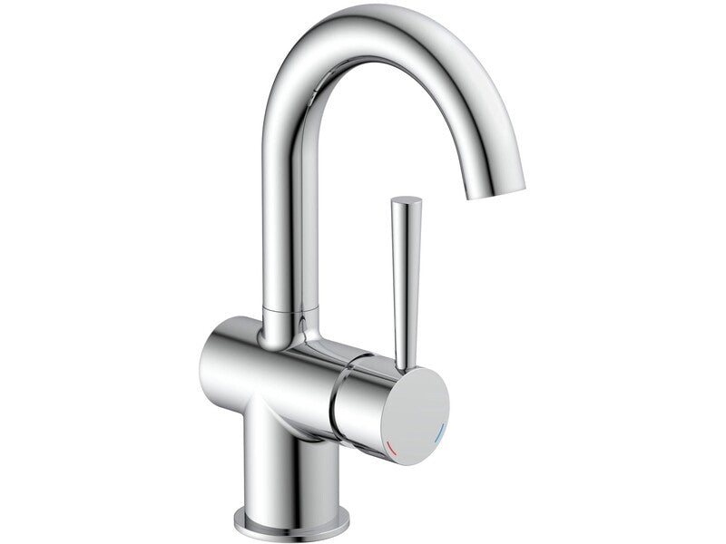SCHÜTTE Waschtischarmatur Cornwall Einhebelmischer chrom Mischbatterie Bad 150° - 4008431790107