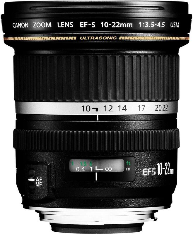 Canon EF-S 10-22mm f/3.5-4.5 USM Ultra-Weitwinkelobjektiv 10 mm-22 mm f/3.5-874 - 4960999246796