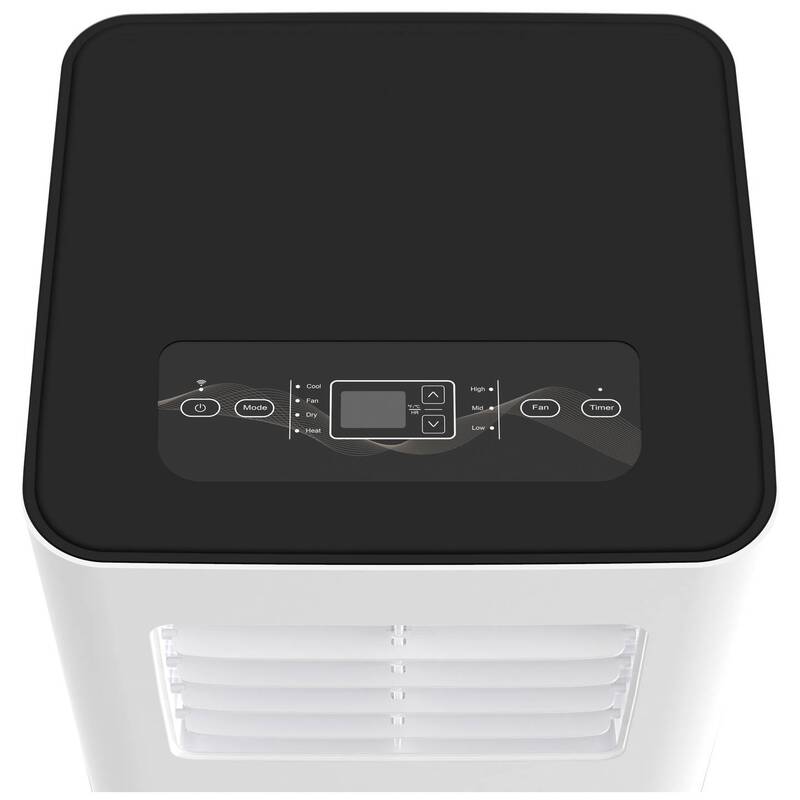 BISWIND Monoblock-Klimagerät mobile Klimaanlage EEK: A 2.6 kW 80 m³ Weiß - 9005151001273
