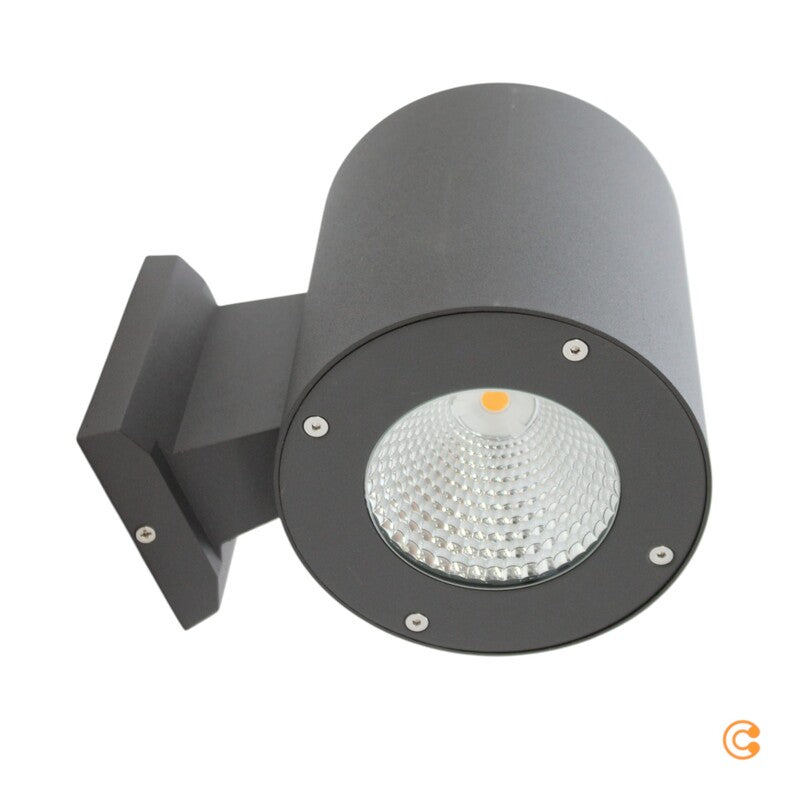 LED Außenwandleuchte Tiago LED Wandlampe Außenleuchte Dunkelgrau IP54 Warmweiß - 4251096541519