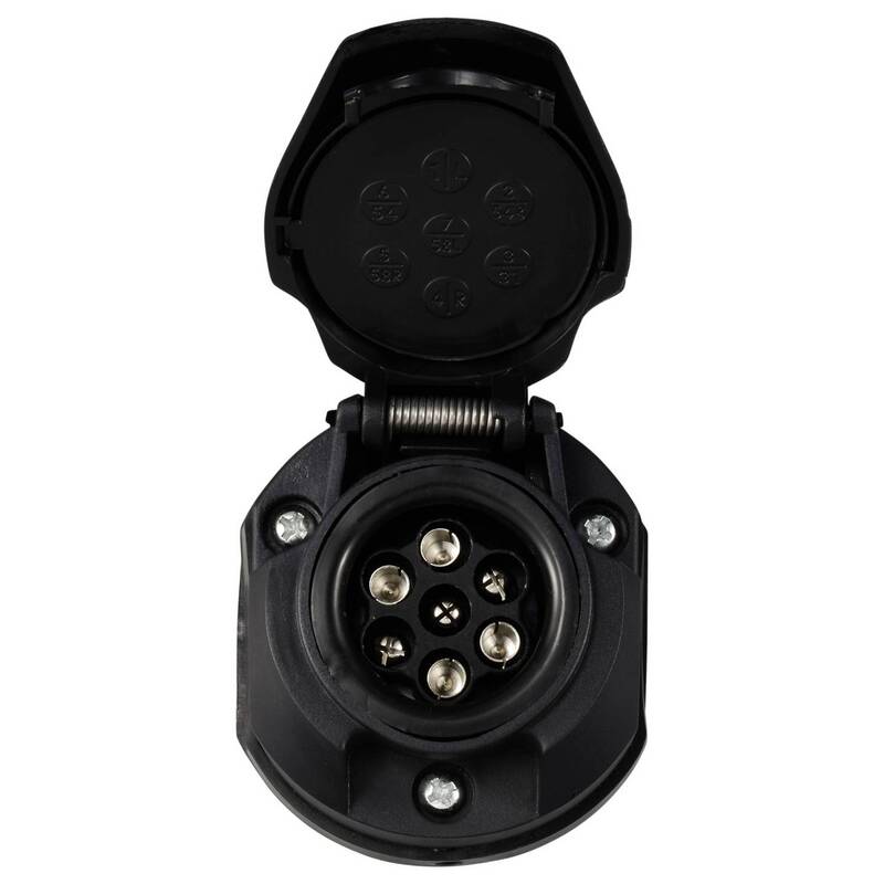 VOLTCRAFT Spannungsreduzierer Adapter KFZ-Spannungsminderer TM6080 Anhänger 7pol - 4064161338446