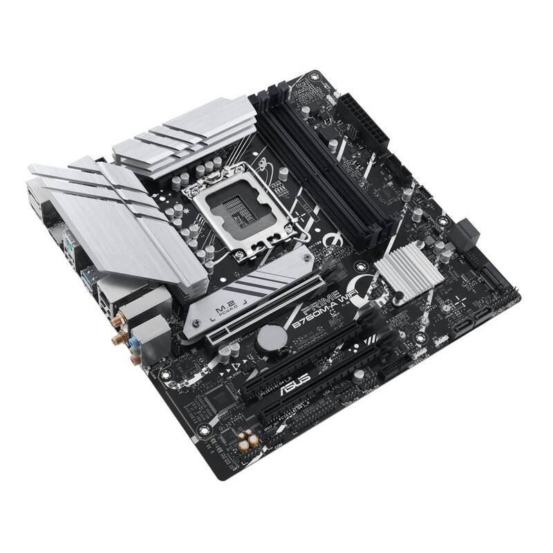 Asus Mainboard Micro-ATX PRIME B760M-A WIFI LGA 1700 Intel B760 128GB DDR5 - 4711387131435
