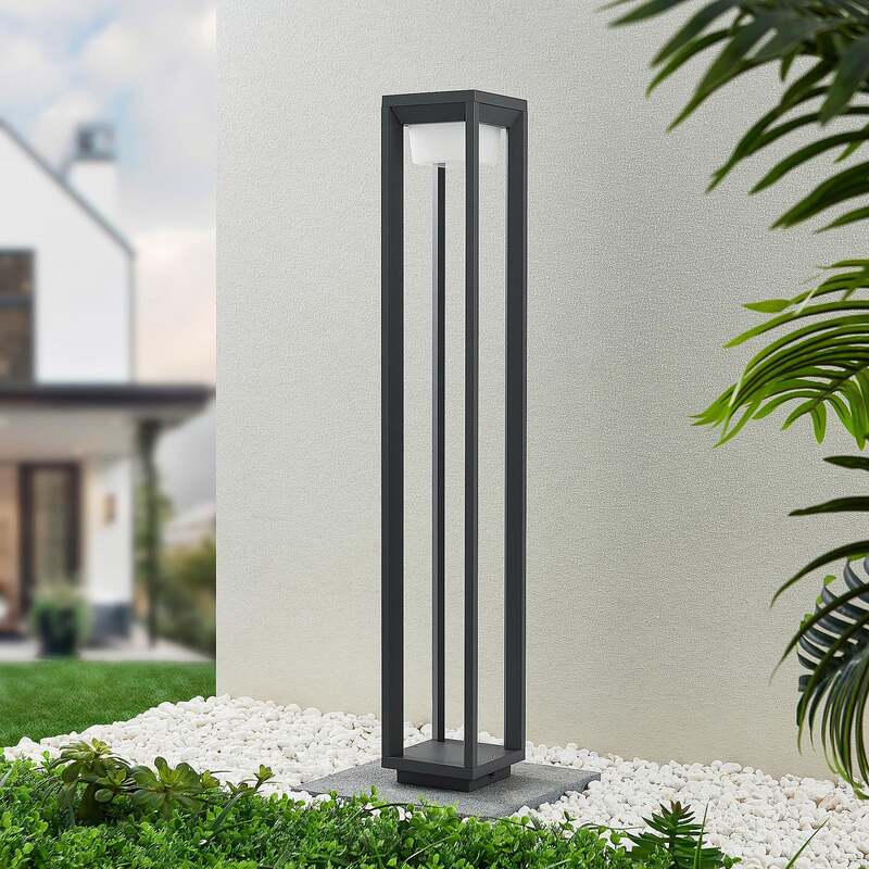 Prios Wegeleuchte Gartenleuchte Gamion LED Pollerleuchte anthrazit 90cm IP54 - 4251911736922