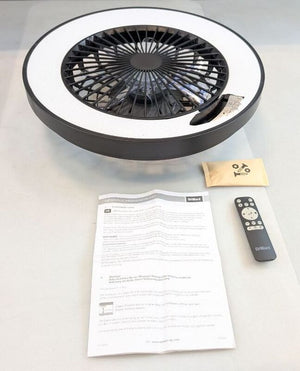 Mazzaro Deckenleuchte Lampe LED Ventilator RGB Kunststoff Wohnzimmer Beleuchtung