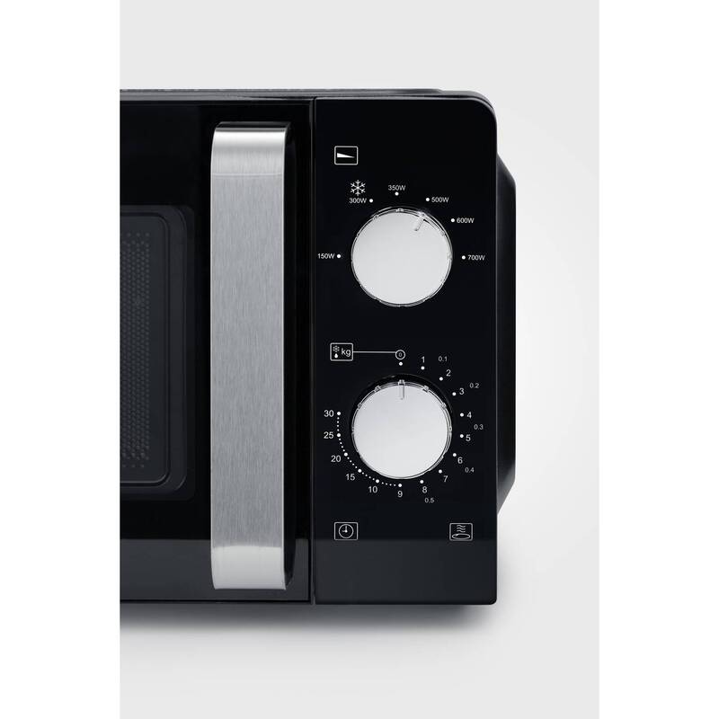 Severin MW 7886 Mikrowelle 700 W 17 l Schwarz mit Timerfunktion - 4008146042041