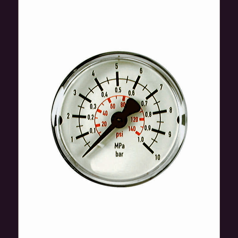 IMI NORGREN Manometer Druckmesser Druckmessgerät Messen18-015-996 0 bis 1.6 bar - 2050011294255