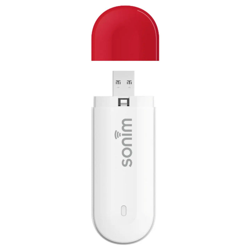 Sonim LTE Surfstick WLAN Hotspot bis 16 Geräte 150 MBit/s MIMO Weiß Rot 4G - 0096962278502