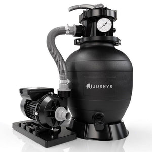 B-Ware Sandfilteranlage für Pools bis 47m³ Filterpumpe für klares Wasser Poolfilter