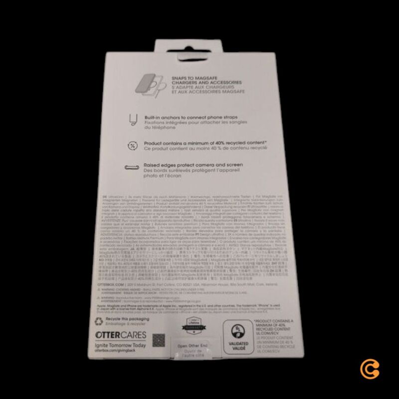 OtterBox Symmetry Clear MagSafe Apple iPhone 16e/ iPhone 15/ iPhone 14/ iPhone 13 (6.1') Case Clear - (77-98189), Antimicrobial, 7 Years Warranty 77-9 - 840434706969