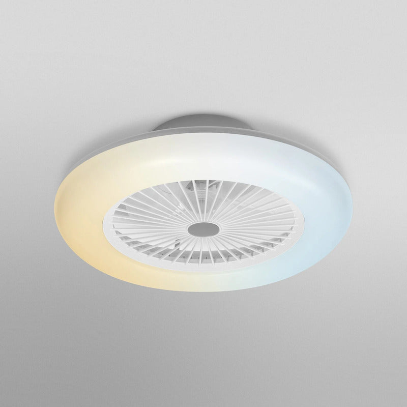 OSRAM SMART+ WiFi LED Ceiling Fan ROUND White Quiet 55cm - 4099854472824
