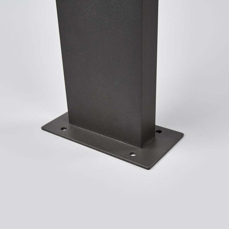 Lucande Pollerleuchte Wegeleuchte LED Juvia Sensor grafitgrau Außenbereich - 4251096538489
