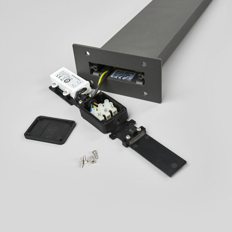 Lucande LED-Pollerleuchte Juvia Wegelampe Gartenlampe Lampe Leuchte Grafitgr562 - 4251096538441