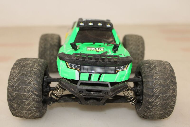 Absima MINI AMT Gelb, Grün Brushed 1:16 RC Modellauto Elektro Monstertruck RtR 2 - 4250650957711