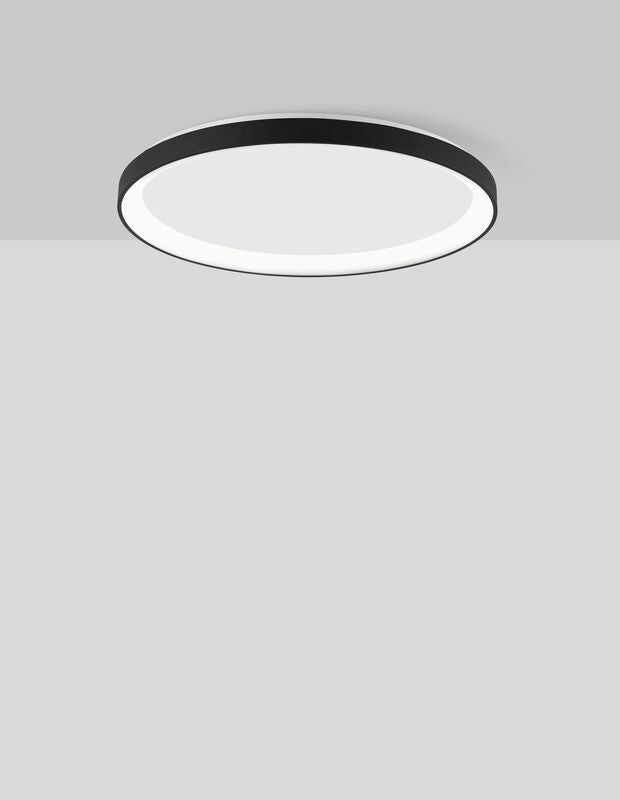 Nova Luce Deckenleuchte Deckenlampe PERTINO LED Lampe Schwarz Warmweiß dimmbar - 5212017428004