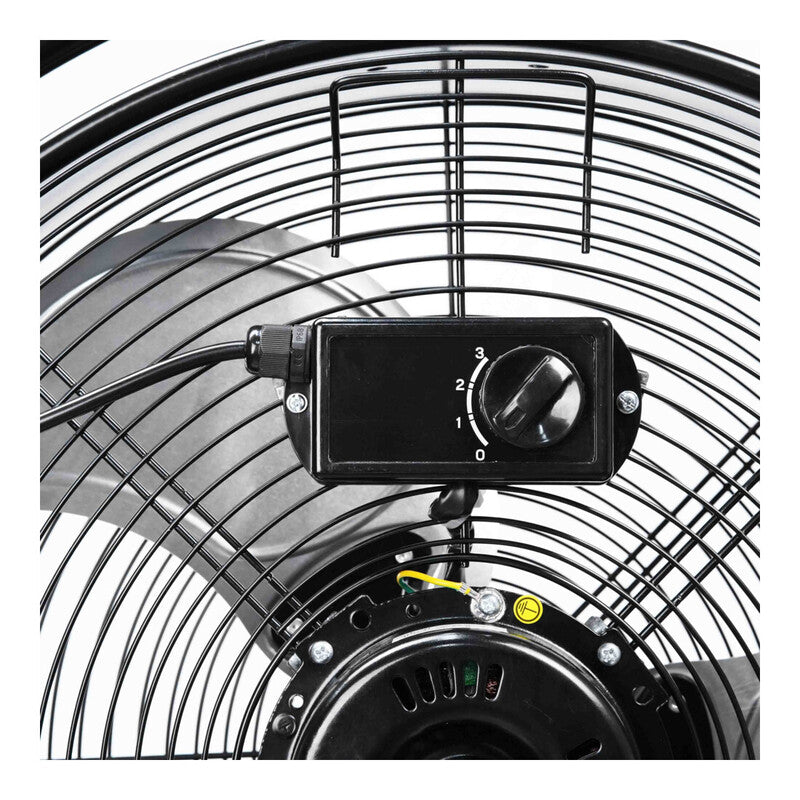 STIER Metall-Bodenventilator 140W Hochleistungsventilator für Werkstätten - 4251709646419
