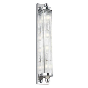 B-Ware Elstead Wandleuchte Wandlampe G9 LED Paulson Chrom Badezimmerleuchte IP44 Lampe