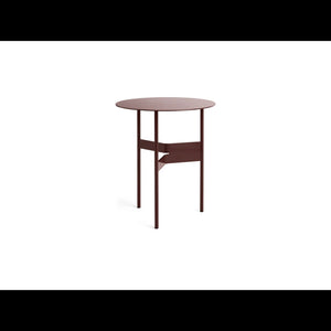 B-Ware Hay - Shim Beistelltisch Ø 45 cm bordeaux Abstelltisch Tisch SIEHE TEXT/FOTO