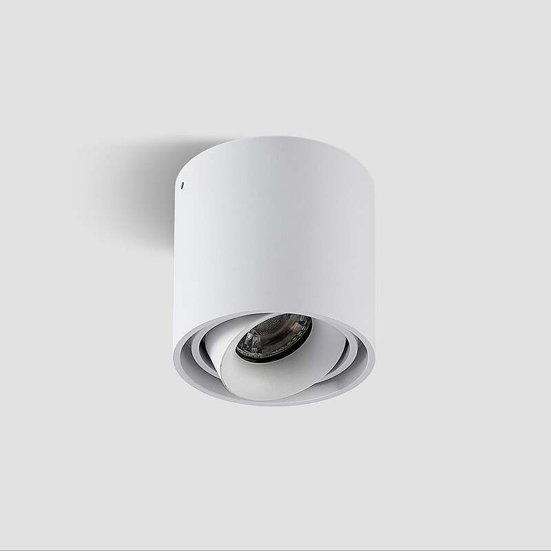 Arcchio Downlight Walza dimmbar weiß Metall Ø 9 cm GU10 Deckenleuchte - 4251096579277