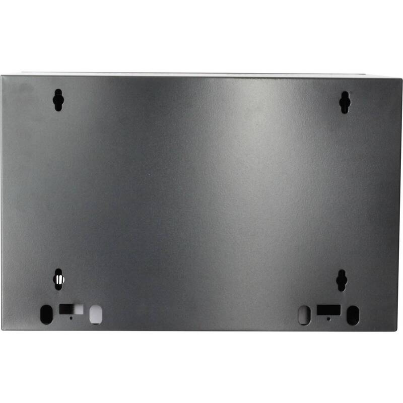 Intellinet Netzwerkschrank Rack Wandverteiler 19 Zoll Montie Schwarz 15HE - 0766623711982