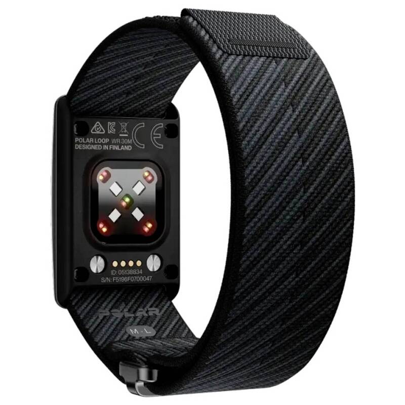 Polar Fitness-Tracker LOOP GEN2 S/M Schwarz Herzfrequenzzonen Schlafanalyse 78g - 0725882069647