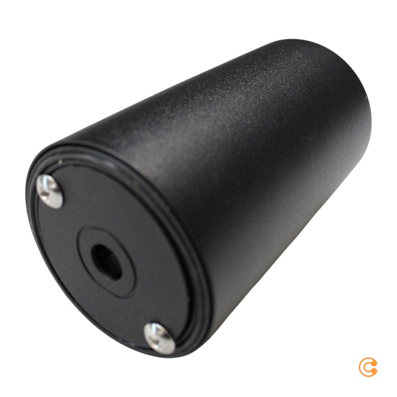 Dekolight Deckenaufbauleuchte CAN dimmbar GU10 7,5W schwarz Aluminium 105mm - 4042943182081
