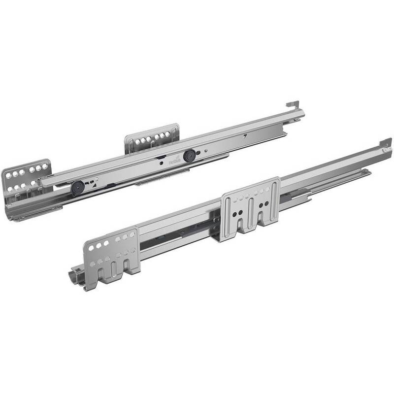 HETTICH Unterflur-Vollauszug Actro mit Silent System 500mm links rechts Stahl - 4023149112577