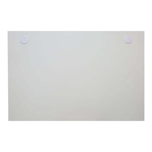 B-Ware STIER Schreibtischplatte Tischplatte Tischplatte 120x80cm weiß melamin 25mm