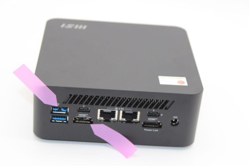 MSI Mini PC CUBI NUC 1MG-024XDE Intel Core 3-100U 8GB 256GB SSD Wi-Fi 6E - 4711377230346