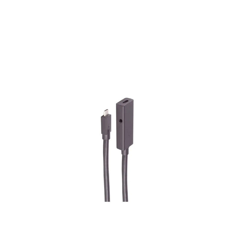 shiverpeaks USB-C Kabel aktiv 10Gbps 3m Verlängerungskabel schwarz mit - 4017538136701
