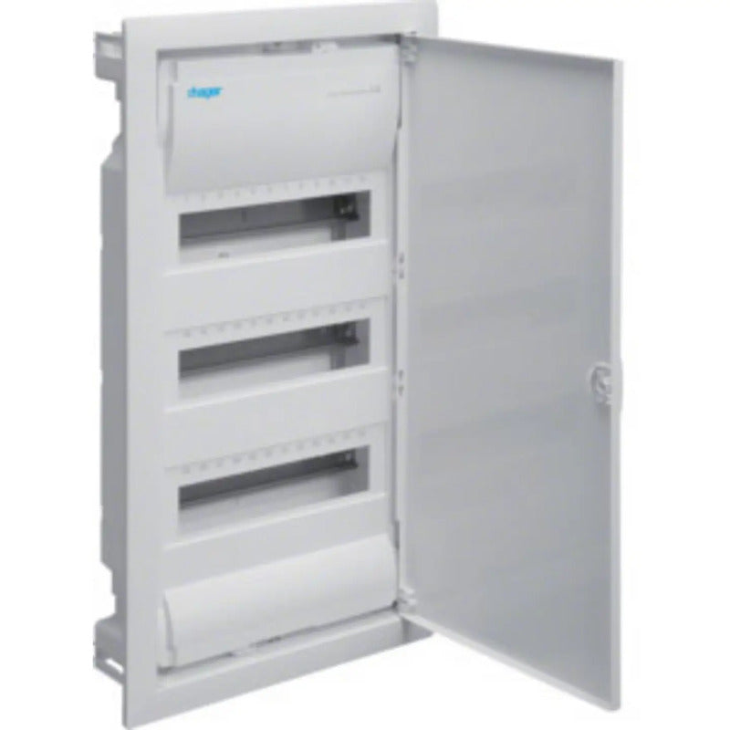Hager VU36NC Verteilerschrank Unterputz Anzahl Teilungen = 36 Anzahl Reihen = 3 - 3250616614420