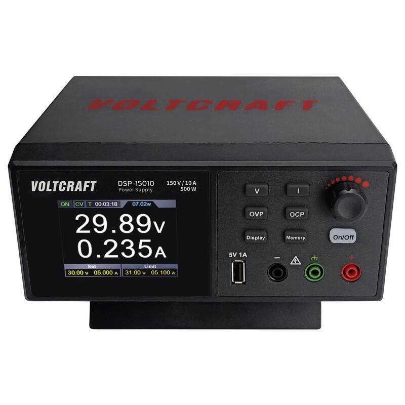 Voltcraft Labornetzgerät DSP-15010 0-150V 10A 500W USB einstellbar kompakt 1x - 4064161484570