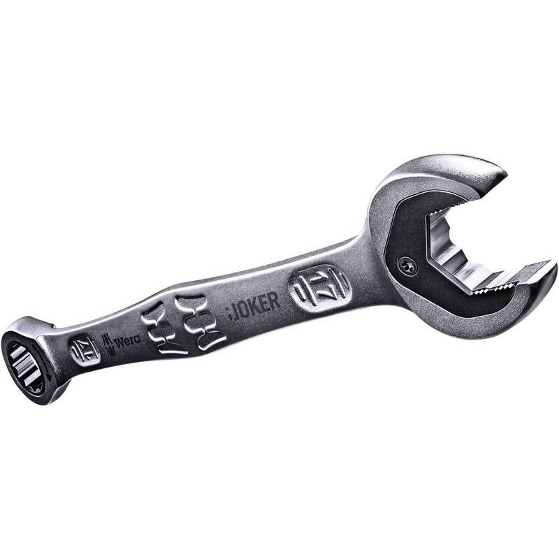 Wera Joker Maul- und Ringratschenschlüssel 17mm 80 Zähne Chrom-Molybdän - 4013288164384
