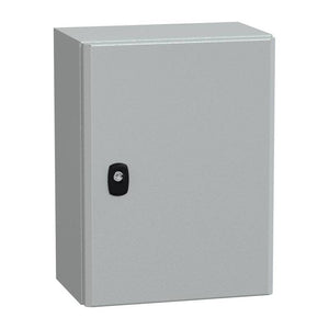 B-Ware Schneider Electric Schaltschrank Kasten Gehäuse NSYS3DEX4320 Grau