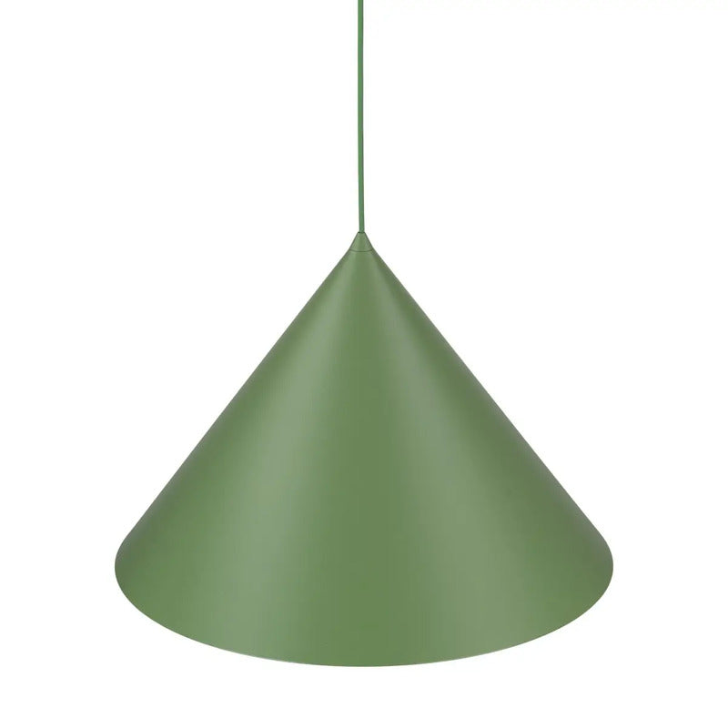 TK Lighting Pendelleuchte Hängelampe Metall grün CONO Lampe Wohnzimmer E27 LED - 5906135108886